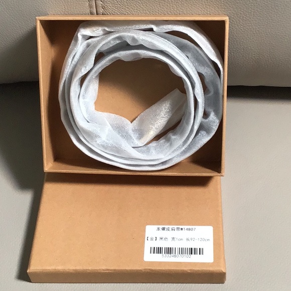 🆕 in Box OGHEMP Leather Replacement/ Transformation Bag Strap Black - Picture 2 of 7